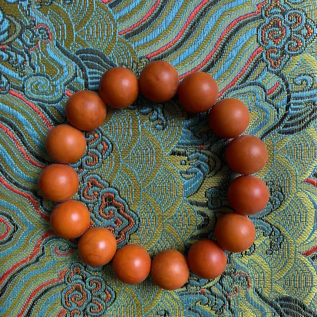 【经典蜜蜡优选】J98天然蜜蜡 14+单圈手链