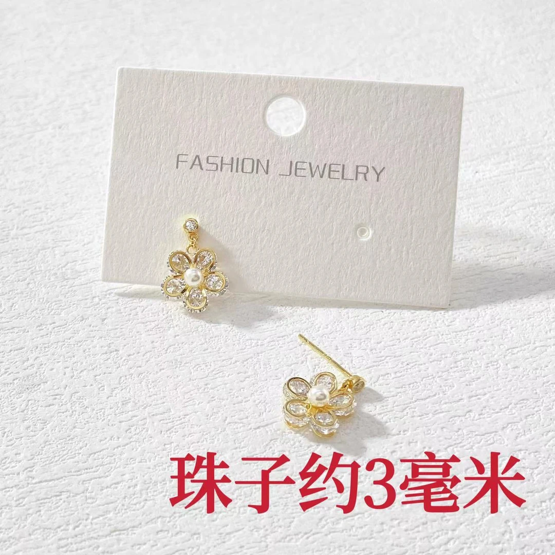 925银耳饰 木木（QA3146）925耳环