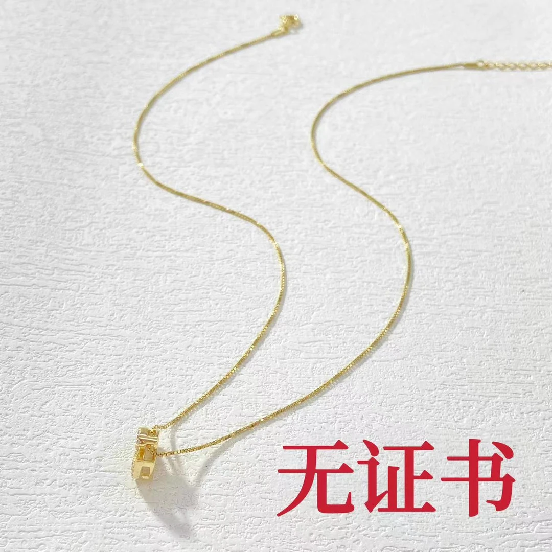 坠链均925银 木木（BO157）43厘米 925项链