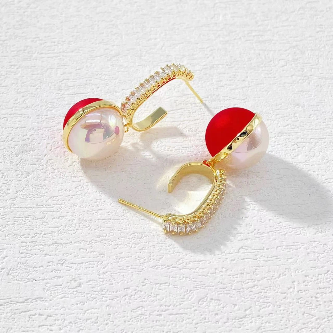 铜合金耳饰 木木（QA3155）耳环