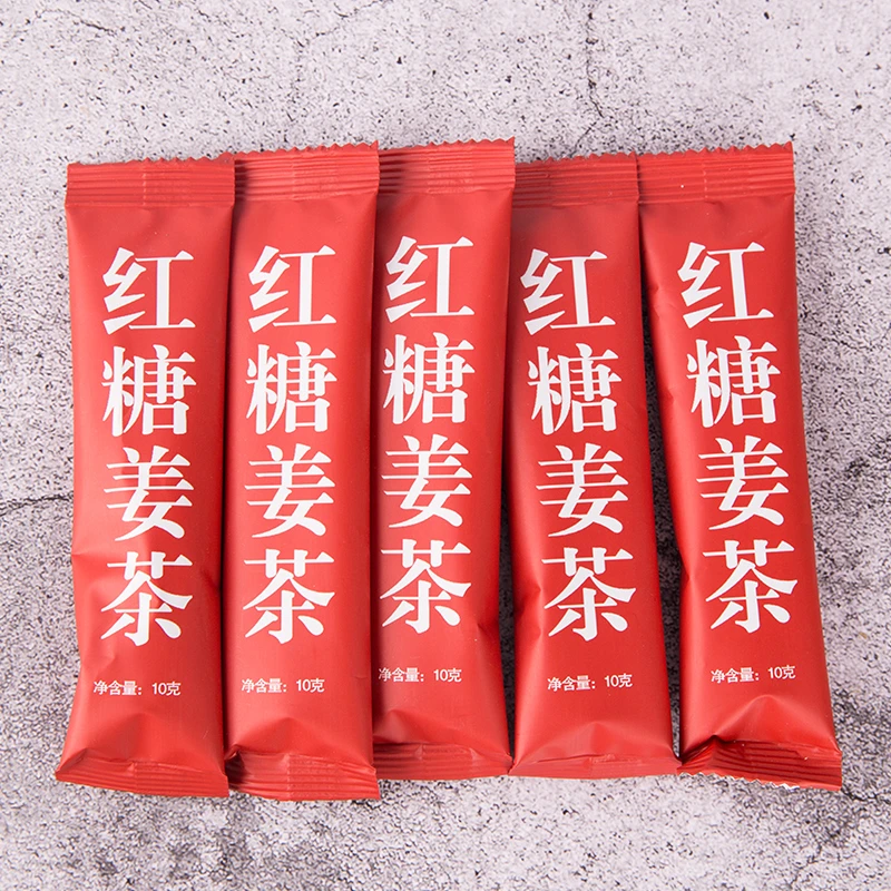 传统纯正手工红糖姜茶营养无添加颜色自然甜而不腻每天一包身体暖