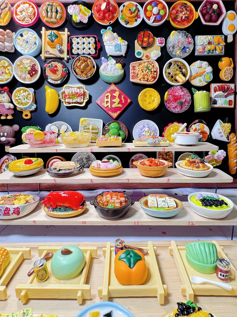 【直播代拆】食玩冰箱贴3D立体下单树脂冰箱贴潮玩
