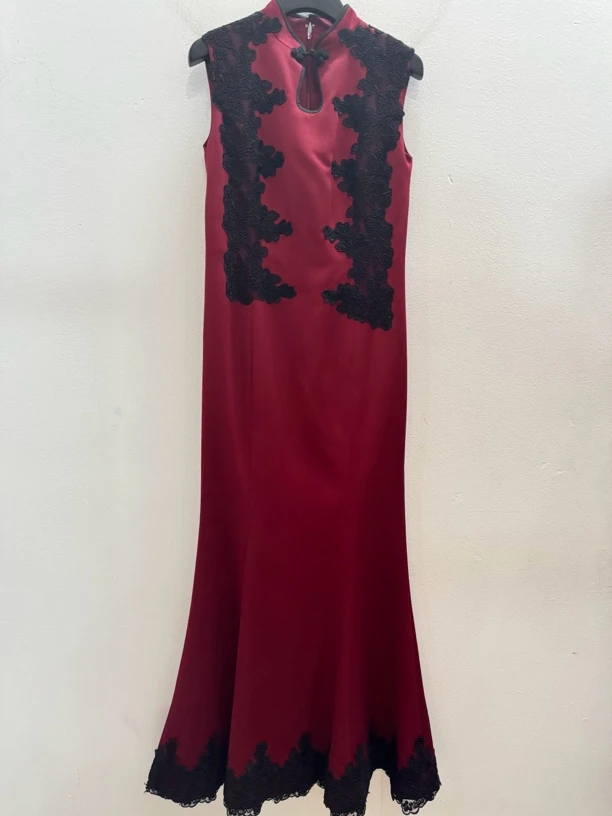 中式旗袍改良系列妈妈装