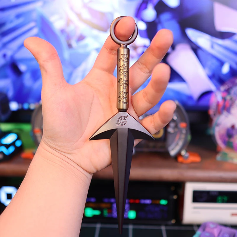 忍者飞雷神苦无手里剑金属武器四代目刃具鸣人波风水门周边可爱