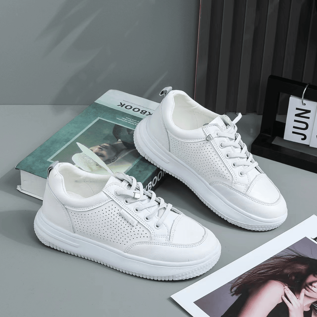 2024夏季新款学生韩版ins潮百搭厚底板鞋女鞋休闲鞋小白鞋K01//C