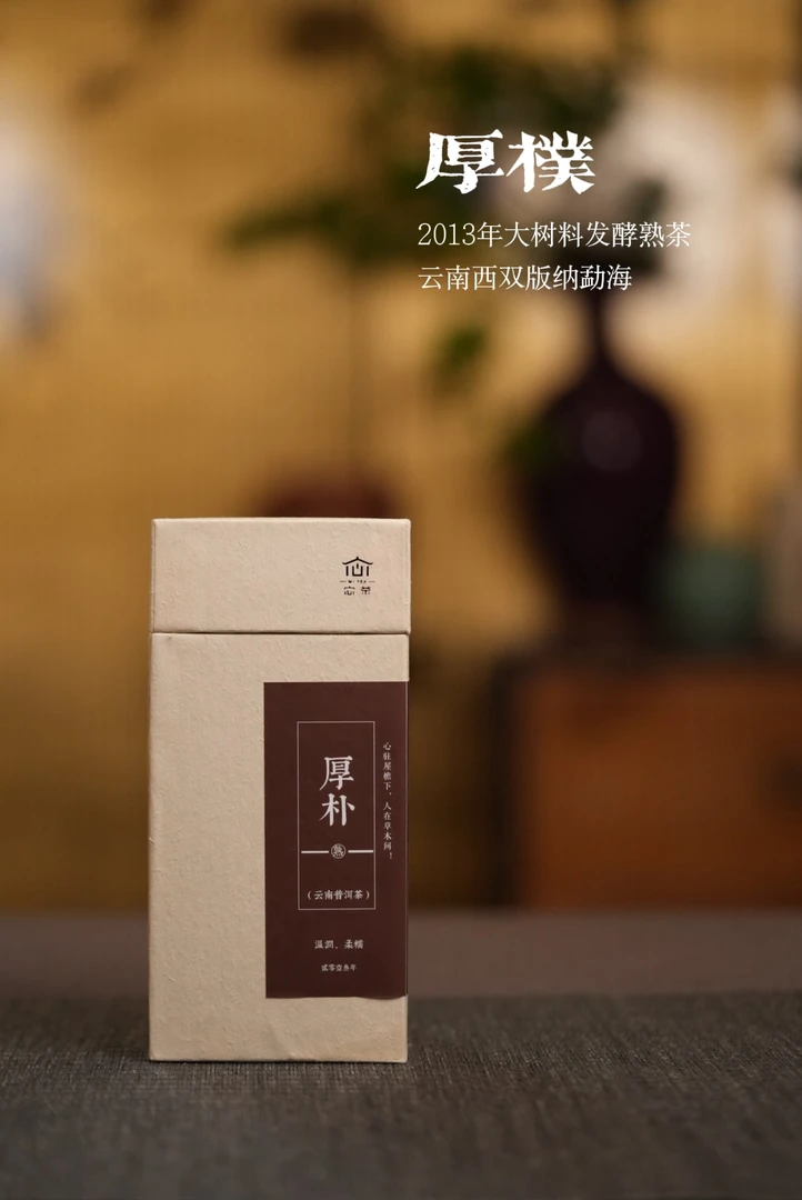 【熟普】12年老茶 厚朴 百年大树茶发酵 厚糯 甜润 高级 100g