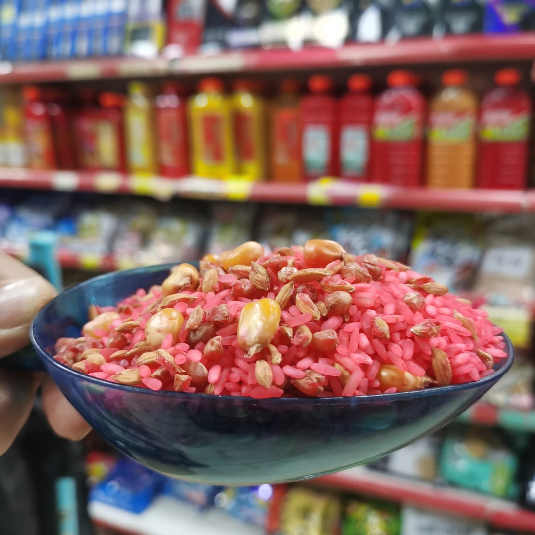 钓鱼酒米红虫窝料鲫鱼鲤鱼打窝米野钓垂钓优选