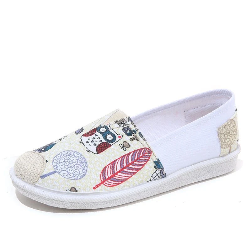 小哥俩家女布鞋瓢鞋时尚款软底夏季百搭