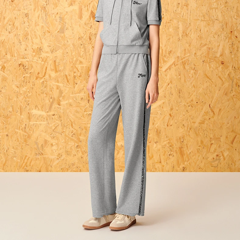 ToyzY夏新款简约舒适显瘦透气休闲时尚百搭直筒裤ZC34220420