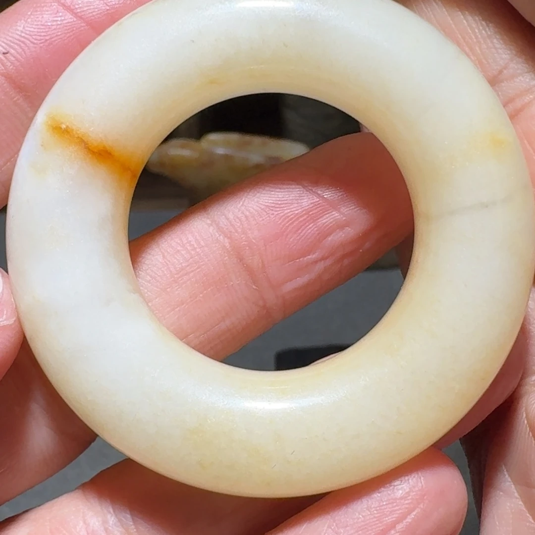 和田玉车挂未镶嵌逆**长