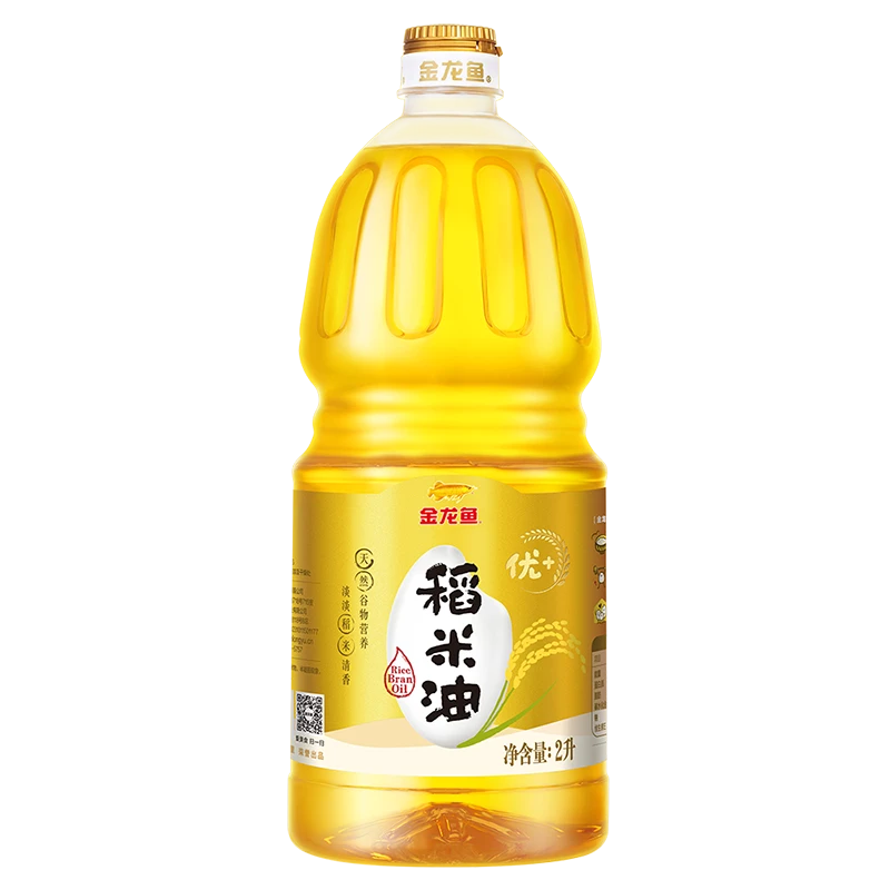 金龙鱼优+稻米油2L优质烹饪