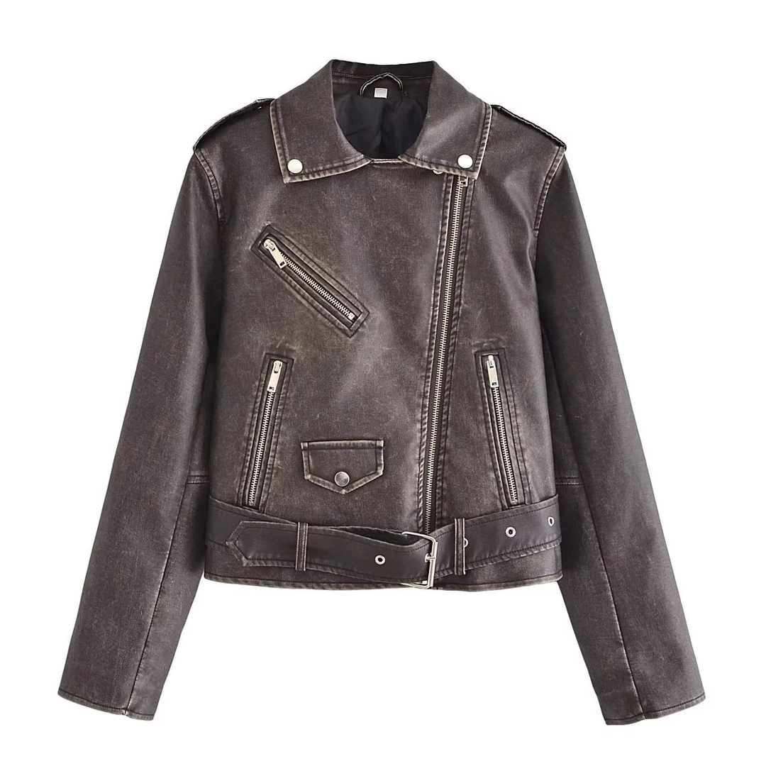 精品库存皮衣外套.秋冬时尚款（以直播间实物为准）