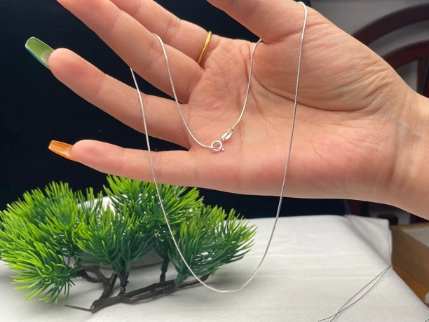 链子925银 925银项链蛇骨链