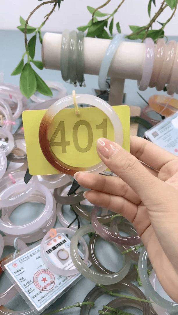 【闪购商品】玛瑙/玉髓手镯未镶嵌5354