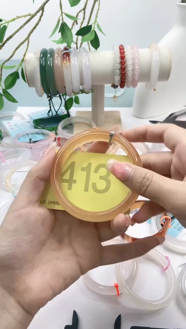 【闪购商品】玛瑙/玉髓手镯未镶嵌6465