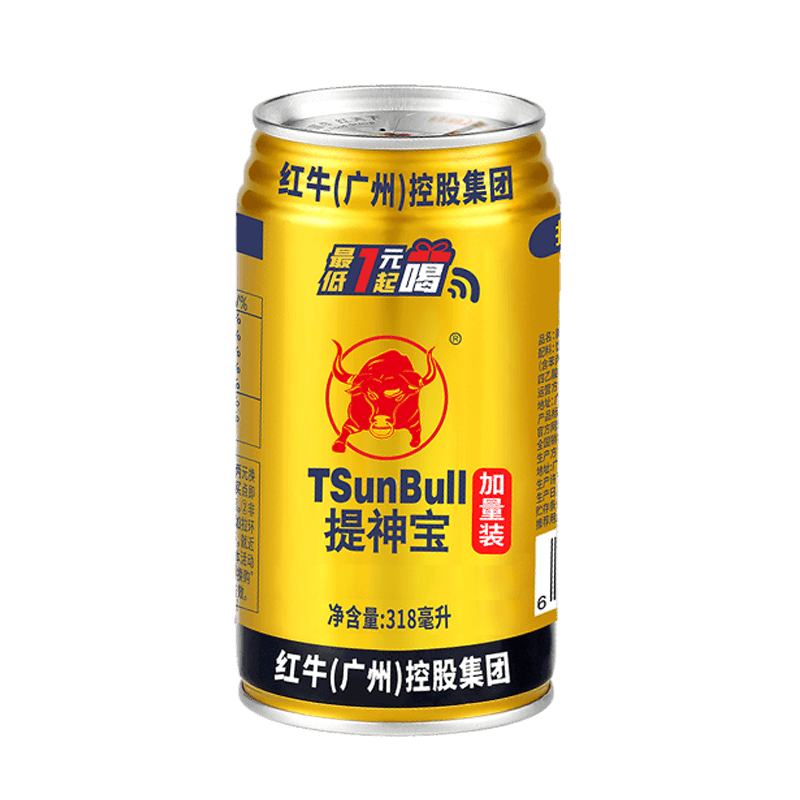 提神宝提神宝318ml罐装能量饮料，厂家直发爆品