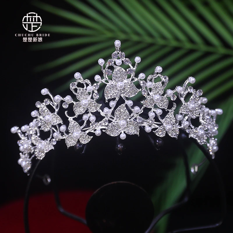 3696皇冠头饰简约小巧百搭跟妆结婚配饰新娘结婚高级大气高端王冠