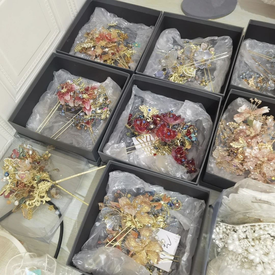 A024-A100新娘饰品福利代拍链接，单孤品No售后