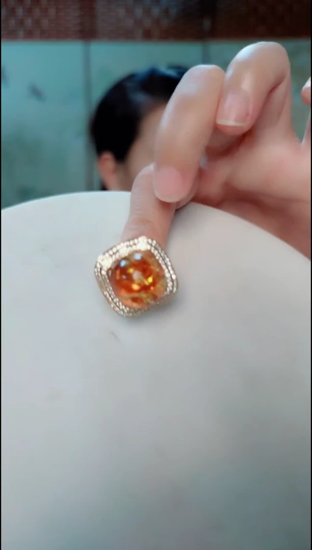 【闪购商品】琥珀（花珀）颈饰银S925镶嵌福利