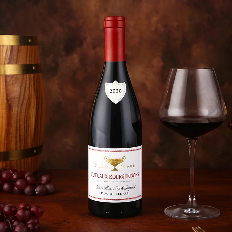法国勃艮第大金杯干红葡萄酒750ml