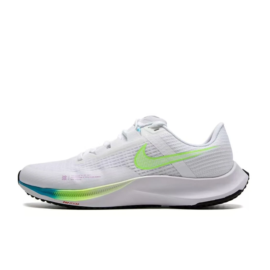 【瑕疵特价】NIKE/耐克 潮流舒适低帮跑步鞋 男款 白蓝绿CT2405-199