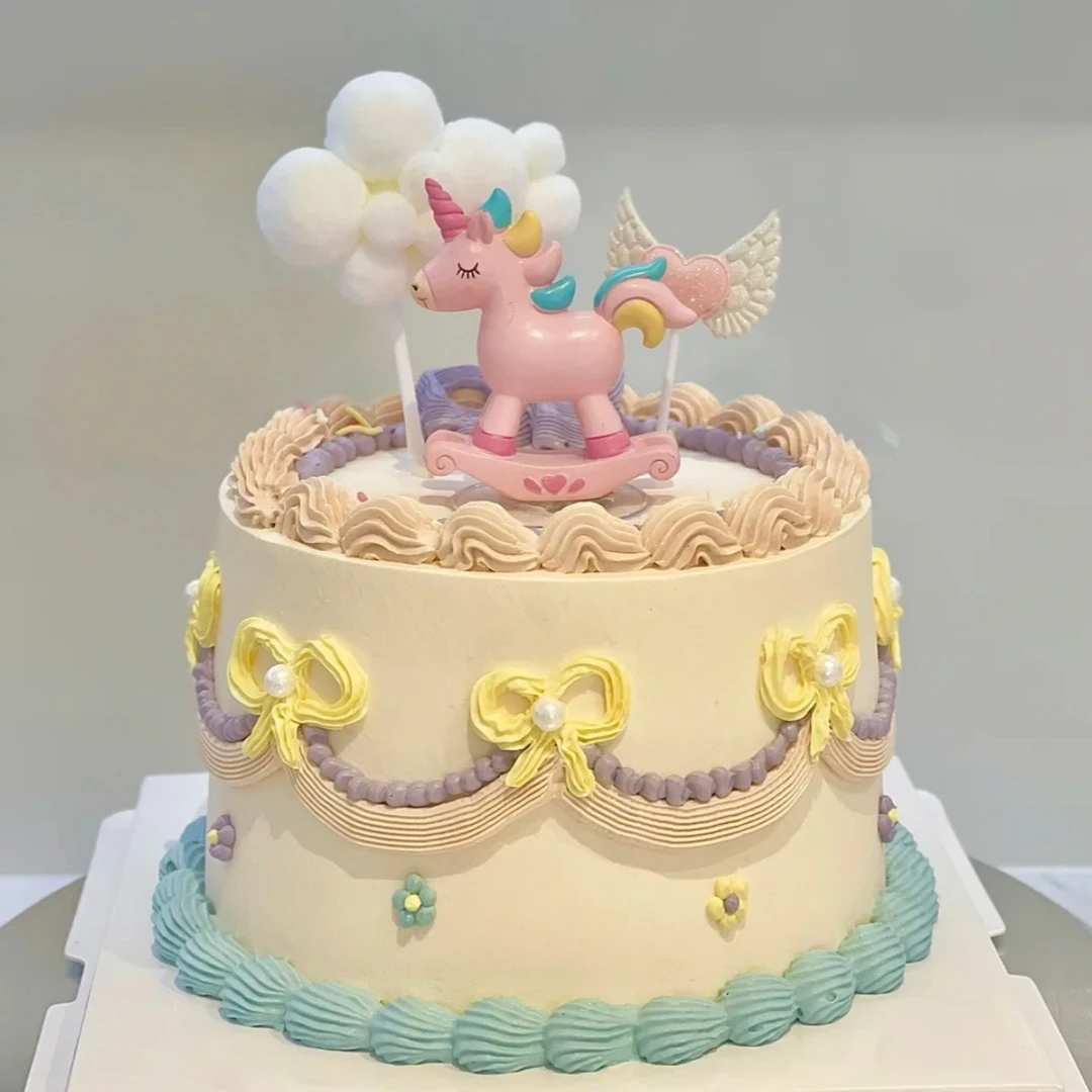 【气球摇摇马】儿童蛋糕6-10英寸网红创意生日蛋糕新鲜制作同城外卖