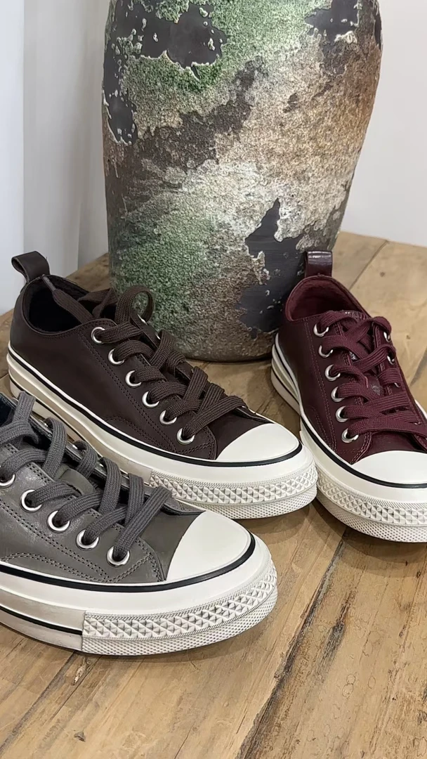 KAKA NUOYA卡卡诺亚  1966   时尚经典极简百搭休闲加绒板鞋