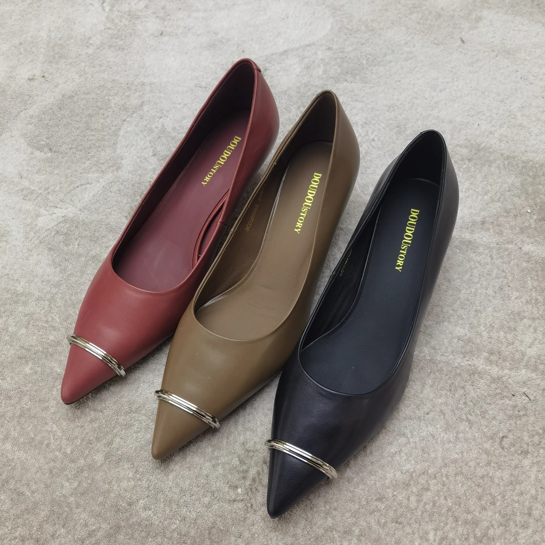 6085 气质浅口高跟鞋