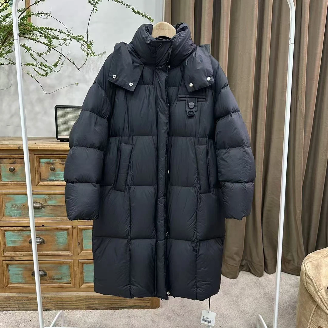 HALUNGLE/海伦格丽  YR153  冬季休闲韩版长款被子羽绒服
