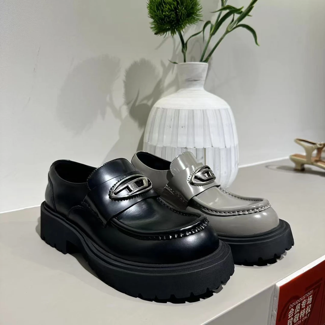 KAKA NUOYA  1588  时尚休闲简约经典厚底乐福鞋