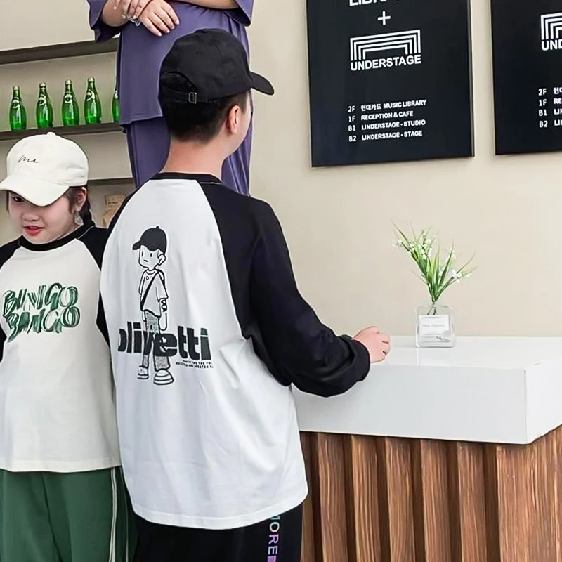 胖童中大童圆领卫衣加肥加大胖男孩春款长袖T恤打底F3WY5220女童