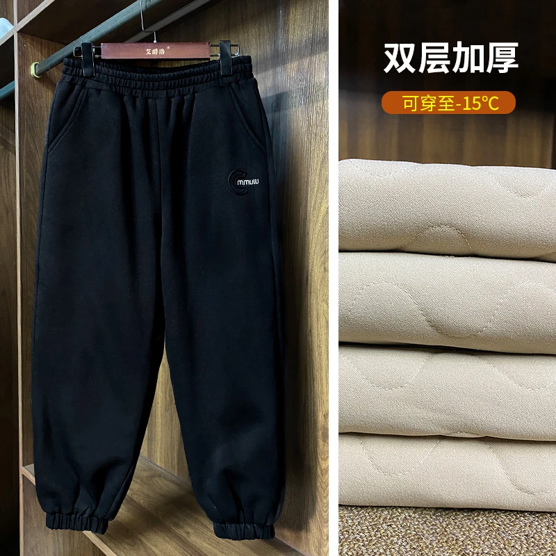 【小墩 儿妈专属】胖童装加肥加大冬款加厚棉裤中大童保暖长裤宽松