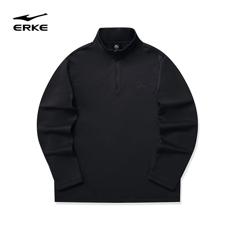 【青岛小中分专属】鸿星尔克拉链卫衣户外长袖针织衫-51224401066