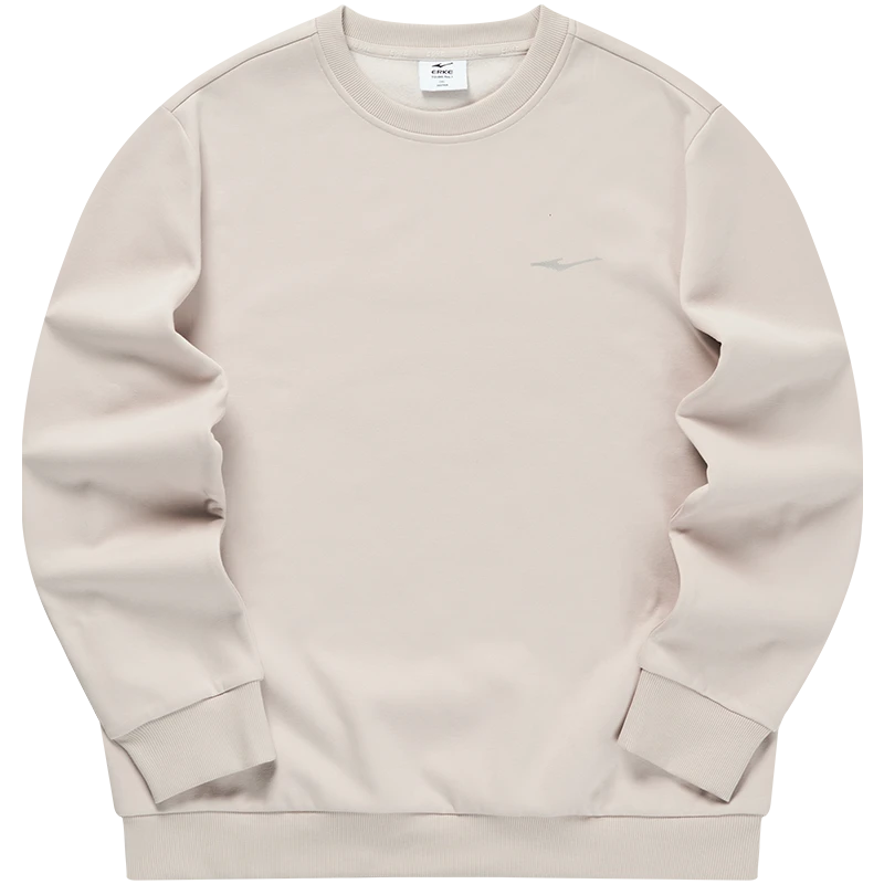 鸿星尔克舒暖绒套头潮流运动休闲卫衣-51224301068-qw-dy