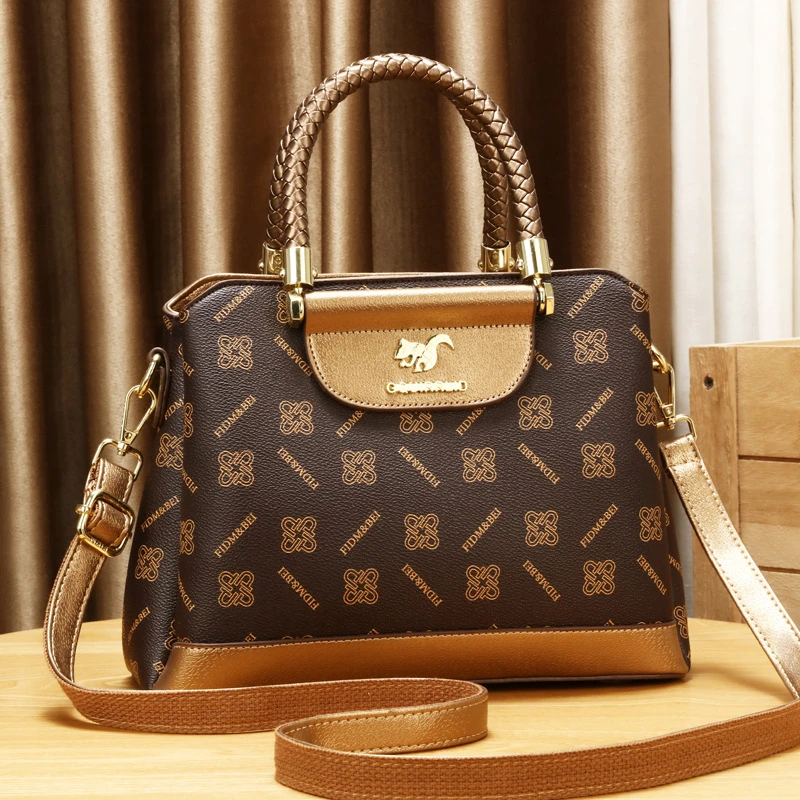 KMZE/卡曼姿  2024新款富贵包单肩斜跨手提气质洋气时尚简约