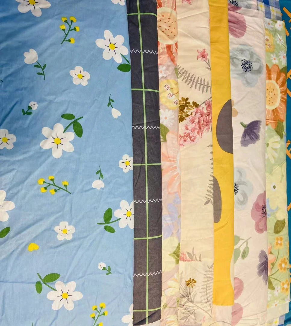 2.  微瑕纯棉或绵绸布料.   介意勿拍