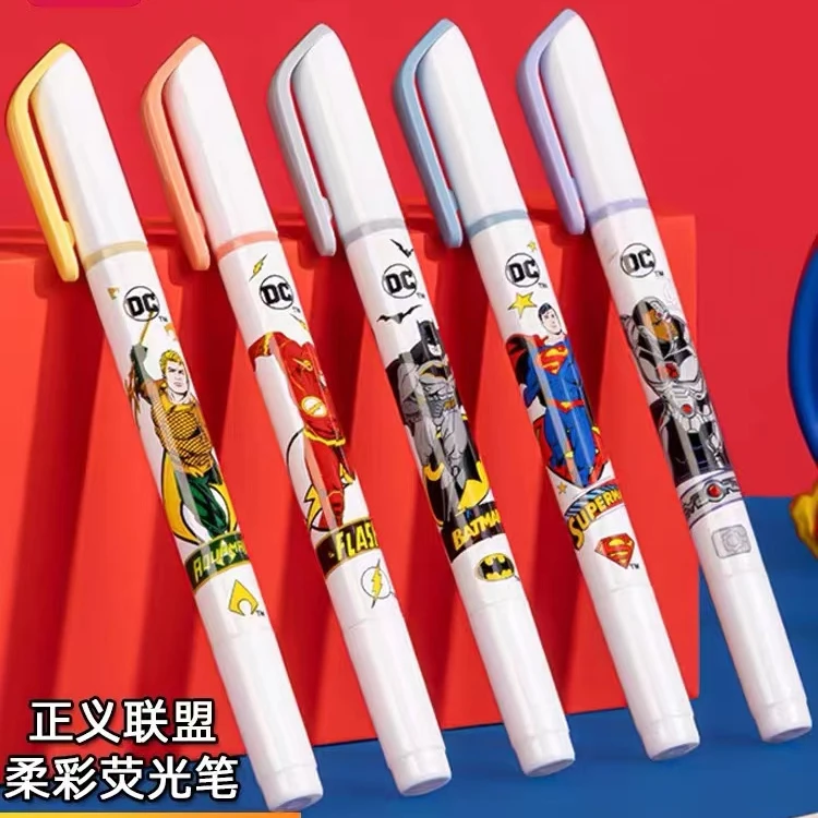 Deli/得力S147DC正义联盟轻胭系荧光笔