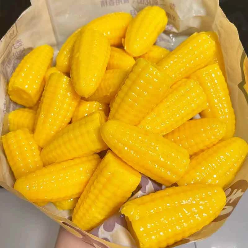 玉米橘子软糖散装水果桔子软糖结婚庆喜糖休闲怀旧小零食年货糖果