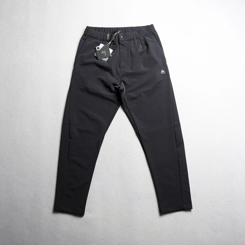 秋冬男士户外软壳速干裤 四面弹运动休闲 透气三色纯色冲锋裤修身