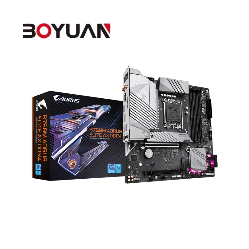 Gigabyte/技嘉B760M主板 技嘉小雕 aorus主板支持12代13代14代CPU