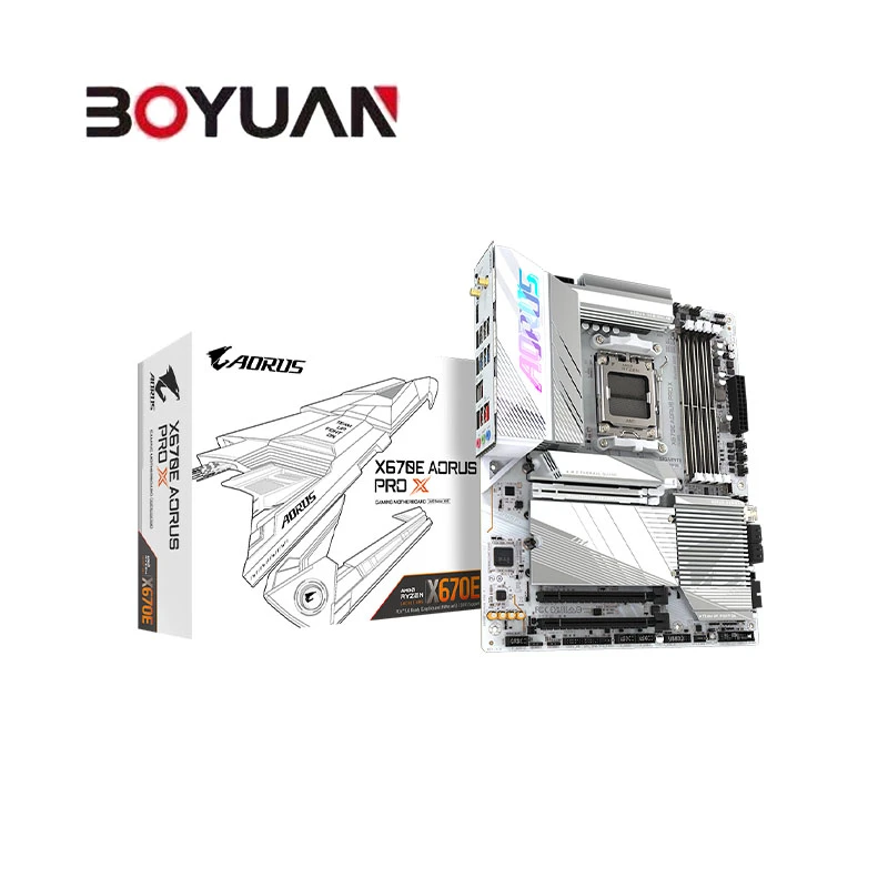 Gigabyte/技嘉X670E AORUS PRO X 冰雕 主板 全新 盒装 游戏 电竞
