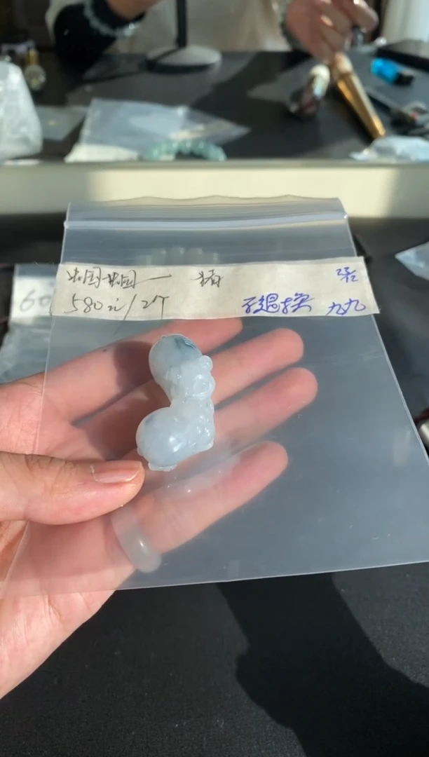 【闪购商品】定制翡翠未镶嵌九公子/1223099