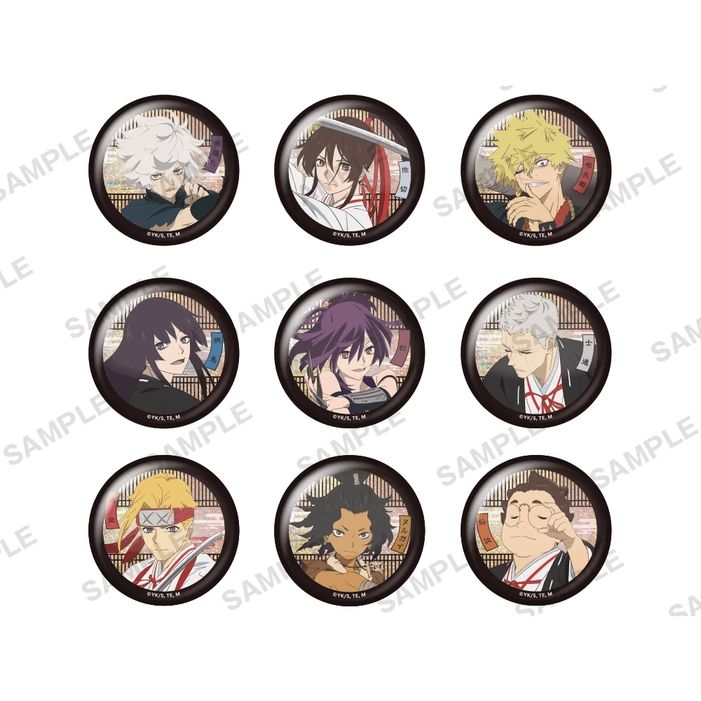 【拆盒】地狱乐75mm吧唧日谷徽章潮玩迷你盲盒直播代拆