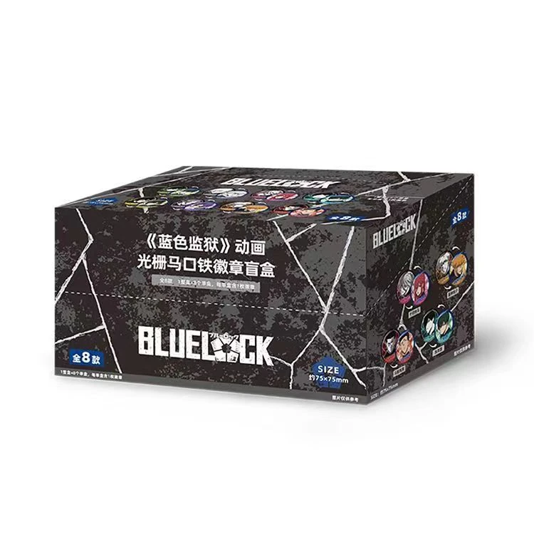 《蓝色监狱》动画 光栅马口铁徽章盲盒