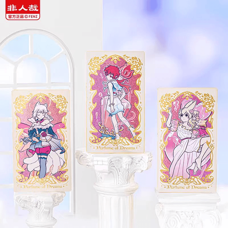 非人哉《入梦寻香》系列-典藏卡烫金镭射卡牌盲盒