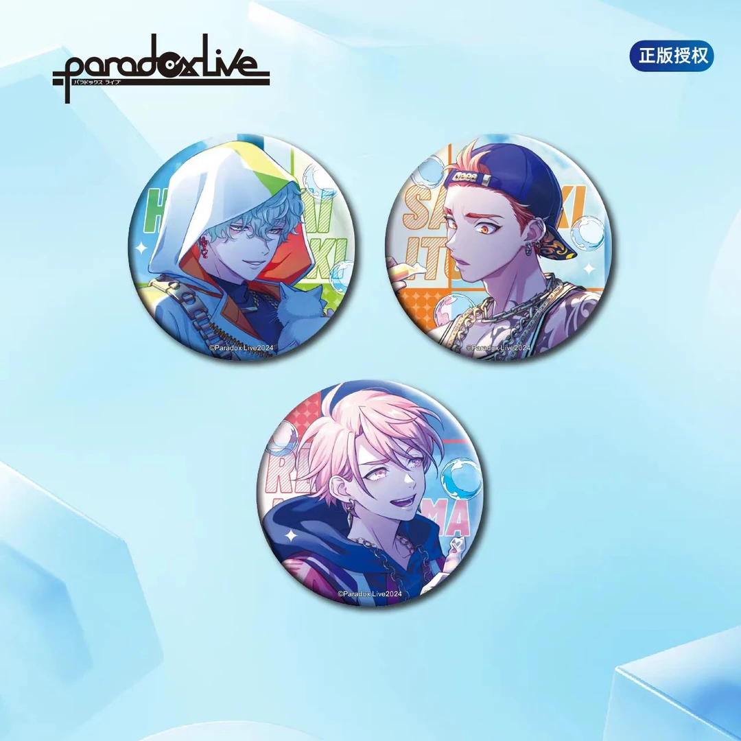《Paradox Live》角色镭射徽章盲盒