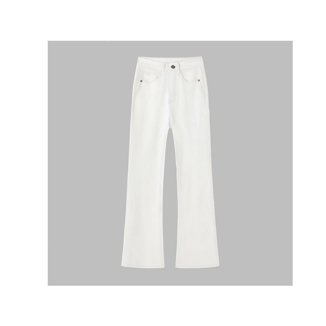 2025-【新概念】-正版四面弹！【莱卡】贴退修身微喇牛仔裤