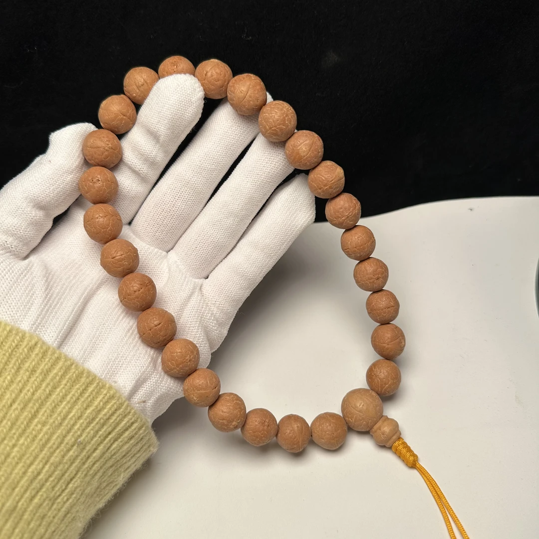 凤眼菩提原桩原皮手持男女款文玩手串念珠车挂13mm左右文玩好物