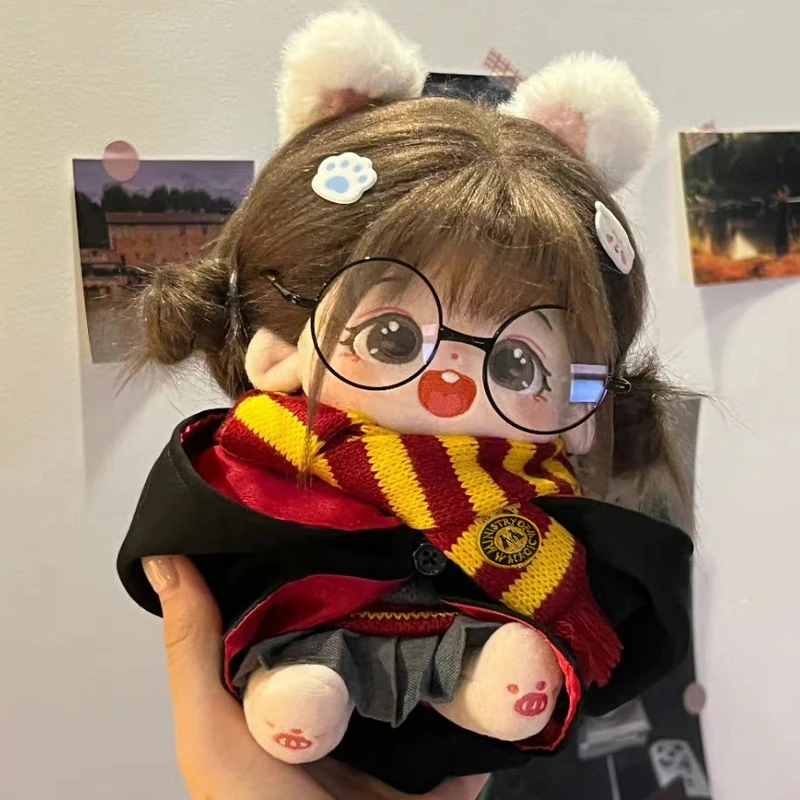 栗粒棉花娃娃20CM公仔玩偶无属性可换装送女生孩子生日礼物节日