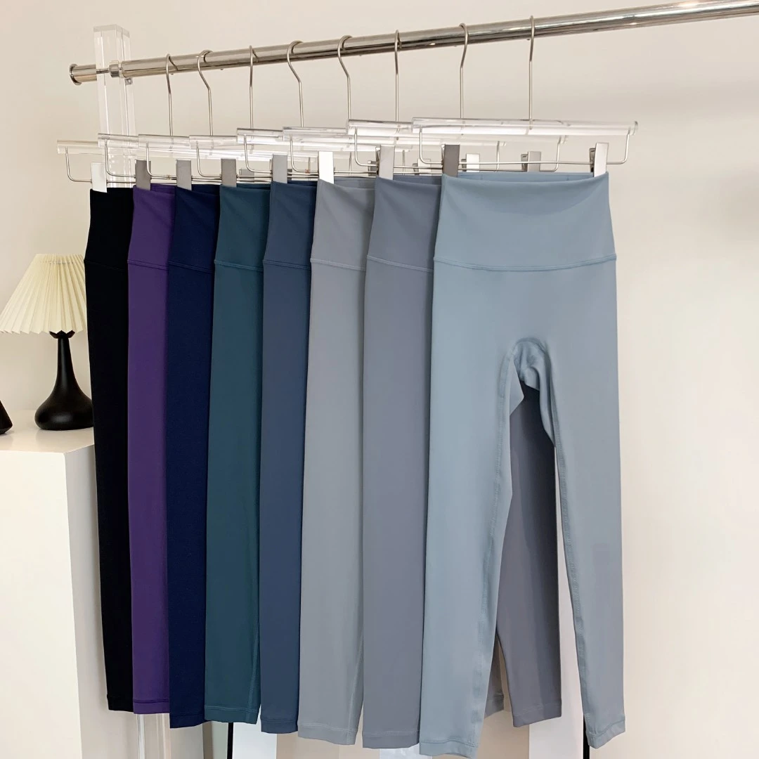 Nuls裸感无尴尬线健身裤2064KU外穿夏季薄款瑜伽裤高腰提臀